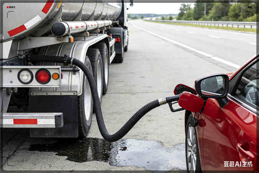 金湾区汽车救援送水案例